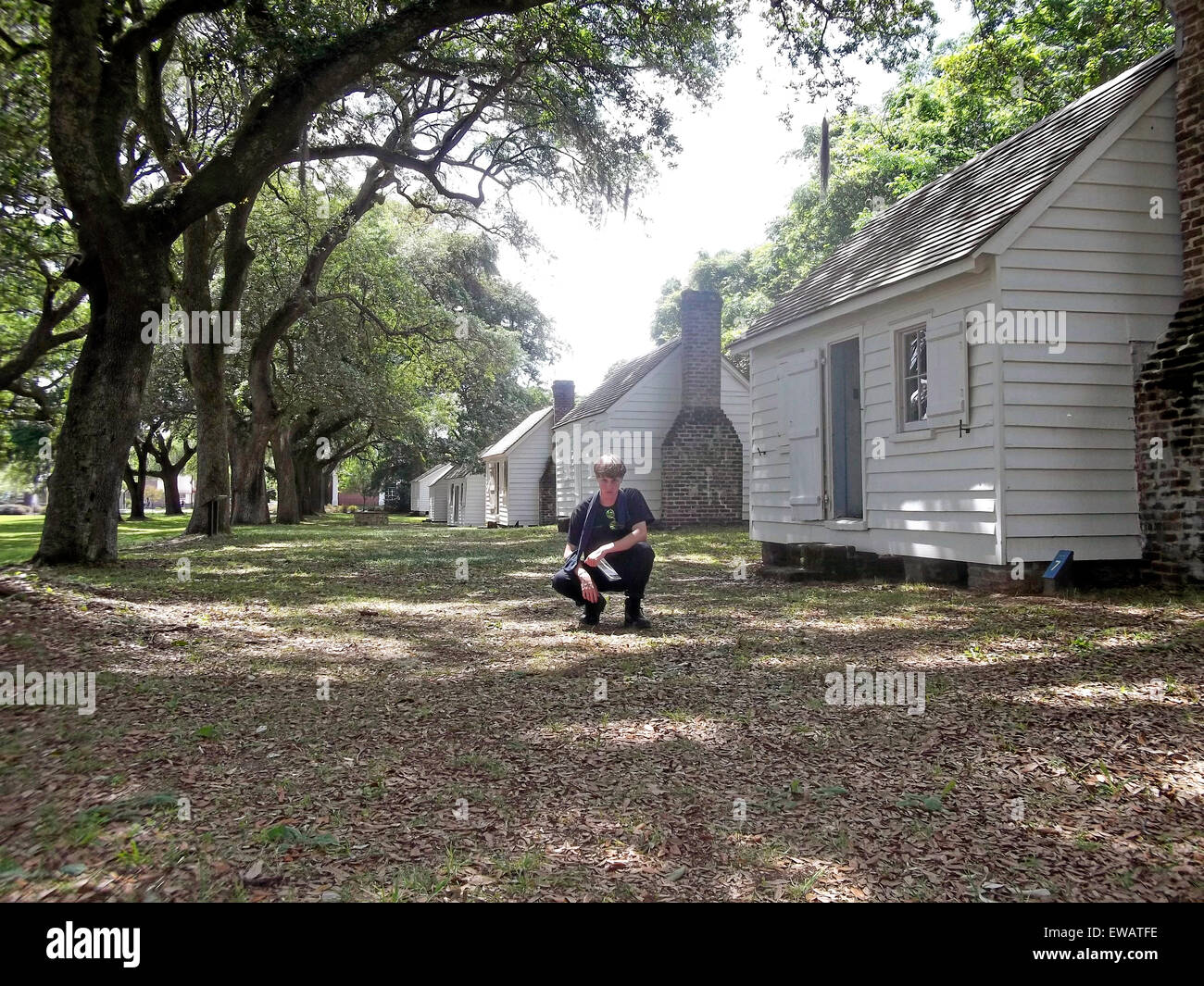 Charleston South Carolina Usa 21st June 2015 A Photo From A White Supremacist Website Showing Dylann Storm Roof Posing Next To Slave Cabins At Mcleod Plantation April 23 2015 In Charleston Sc