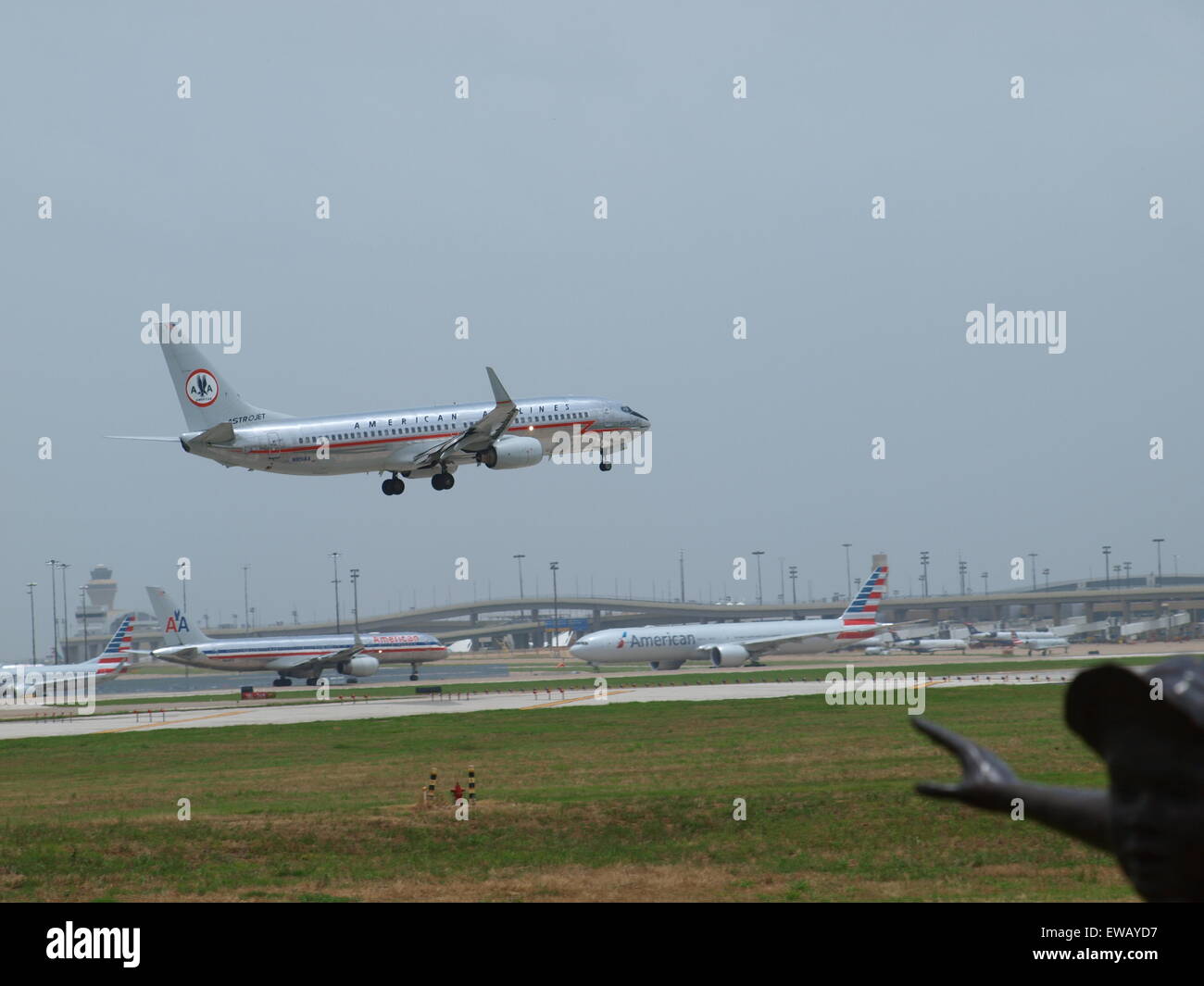 Foundres Plaza DFW International Airport Stock Photo