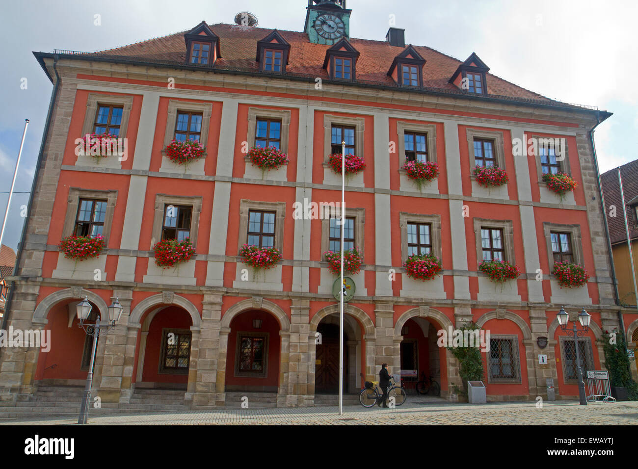 Town hall in Neustadt Stock Photo Alamy