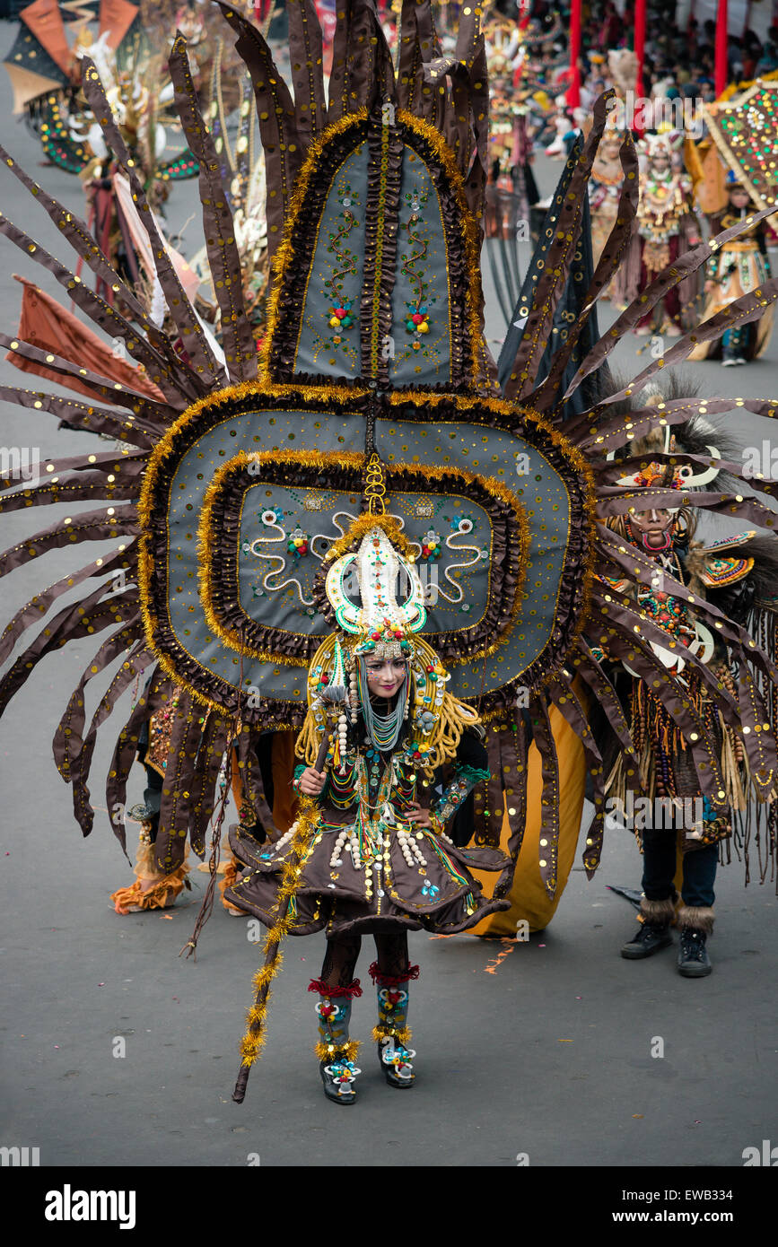 Jember Fashion Carnival in Jember, Indonesia Stock Photo - Alamy