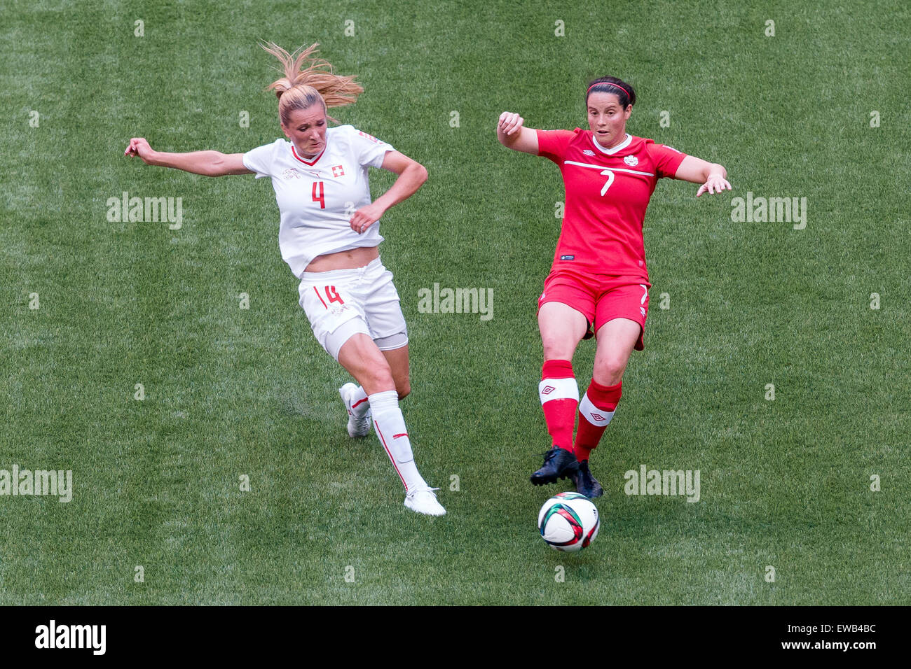 Vancouver, Canada. 21st June, 2015. Rachel RINAST of Switzerland and ...