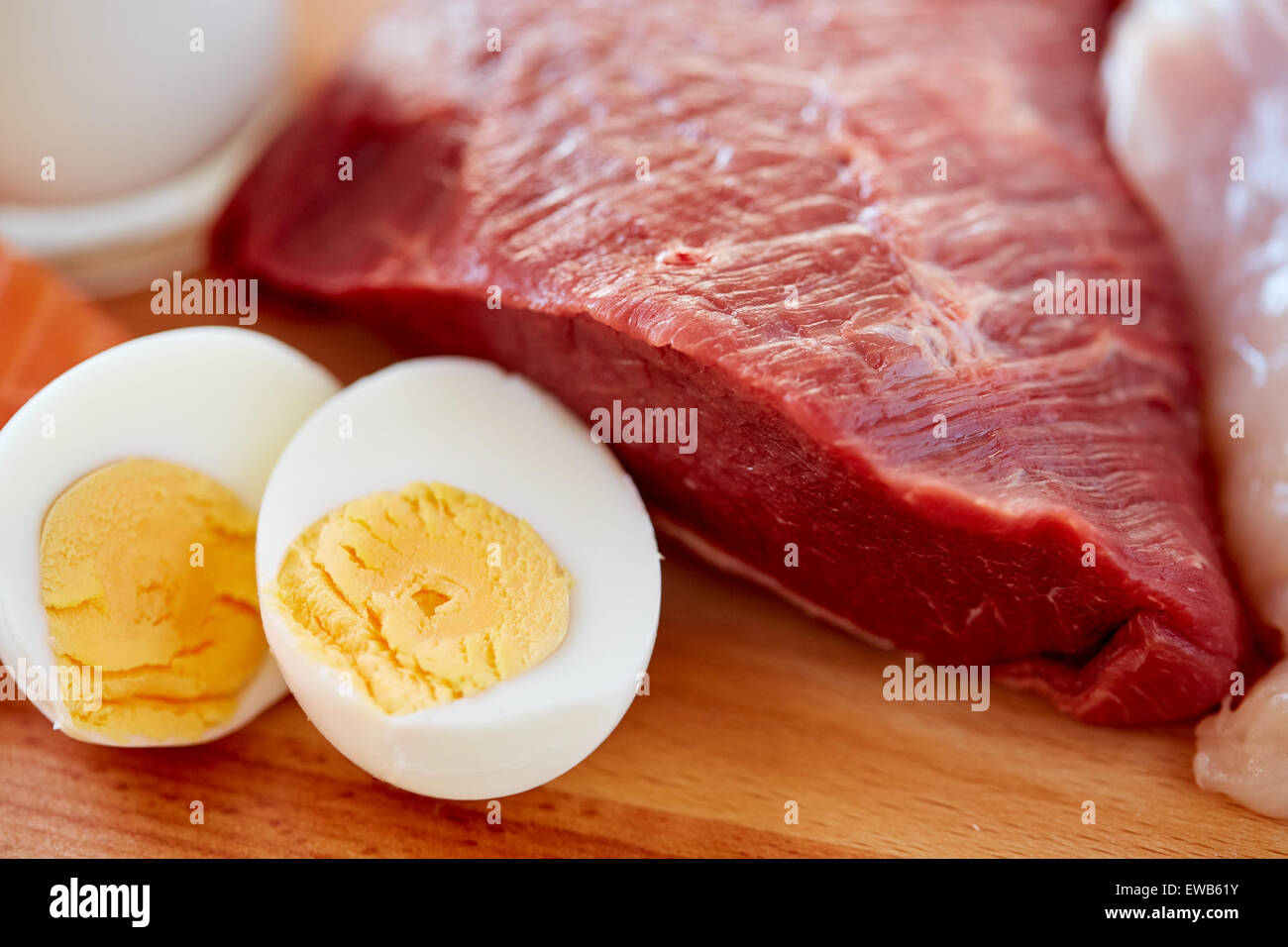 Eggs and meat hi-res stock photography and images - Alamy