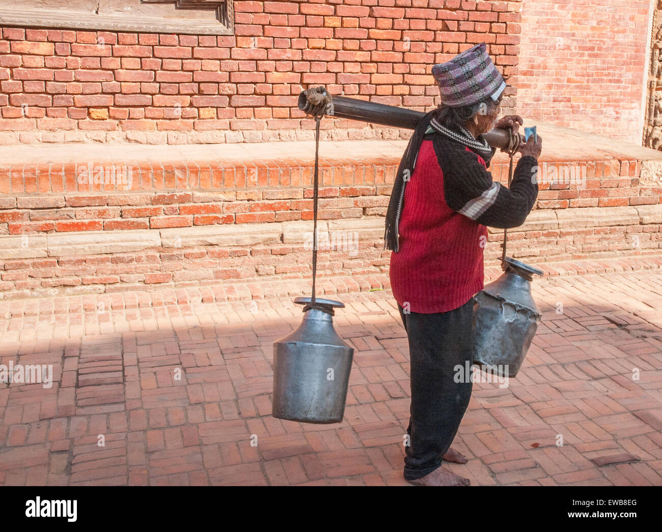 Patan, Nepal (Lalitpur Sub-Metropolitan City) Durbar Square. Stock Photo