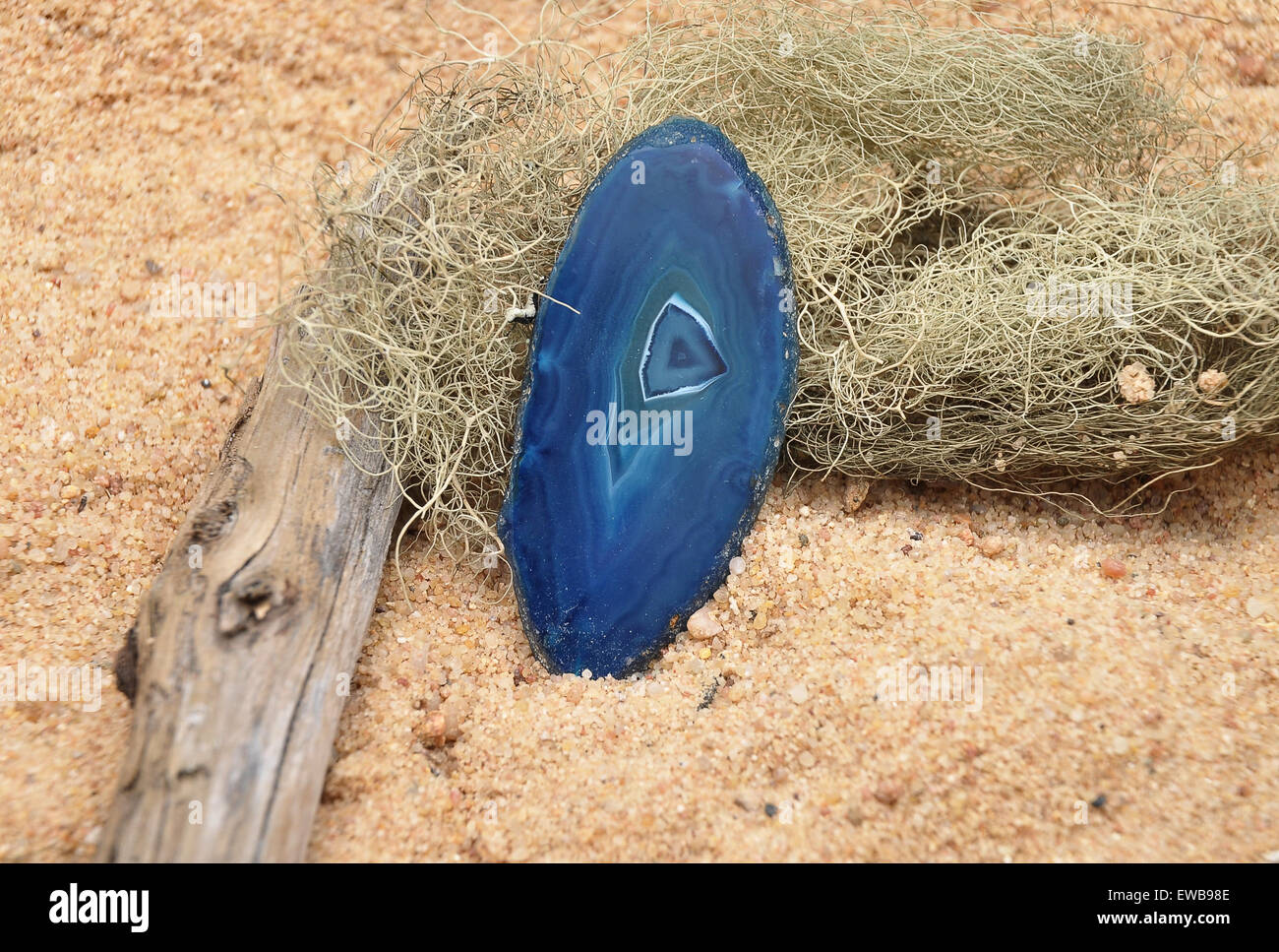 Agate on beach Stock Photo Alamy