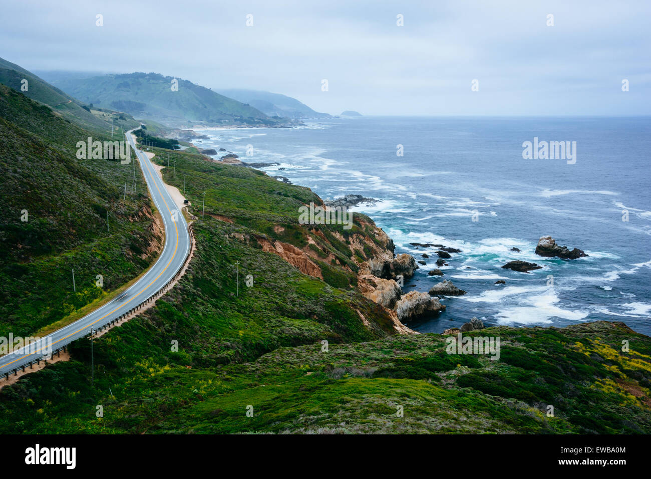 Big sur pacific coast highway hi-res stock photography and images - Alamy