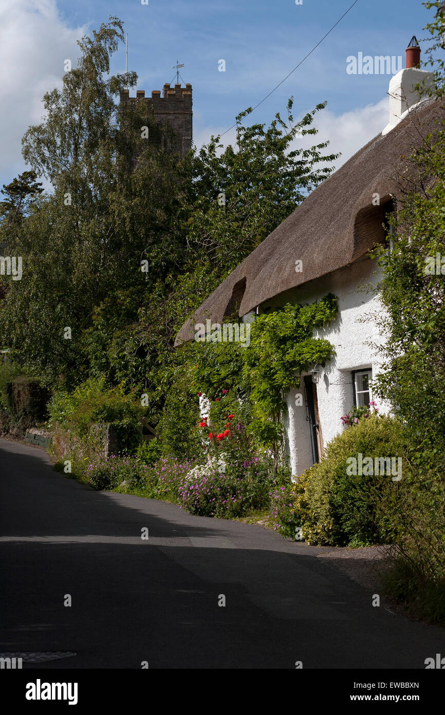 Cob and thatch houses dunsford hires stock photography and images Alamy
