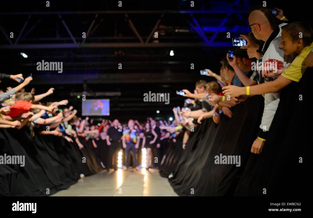 Riesa, Germany. 21st June, 2015. © dpa picture alliance/Alamy Live News ...