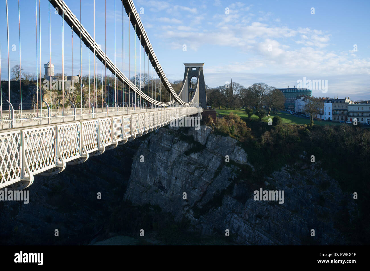 the Clifton Suspension Bridge, Bristol Stock Photo