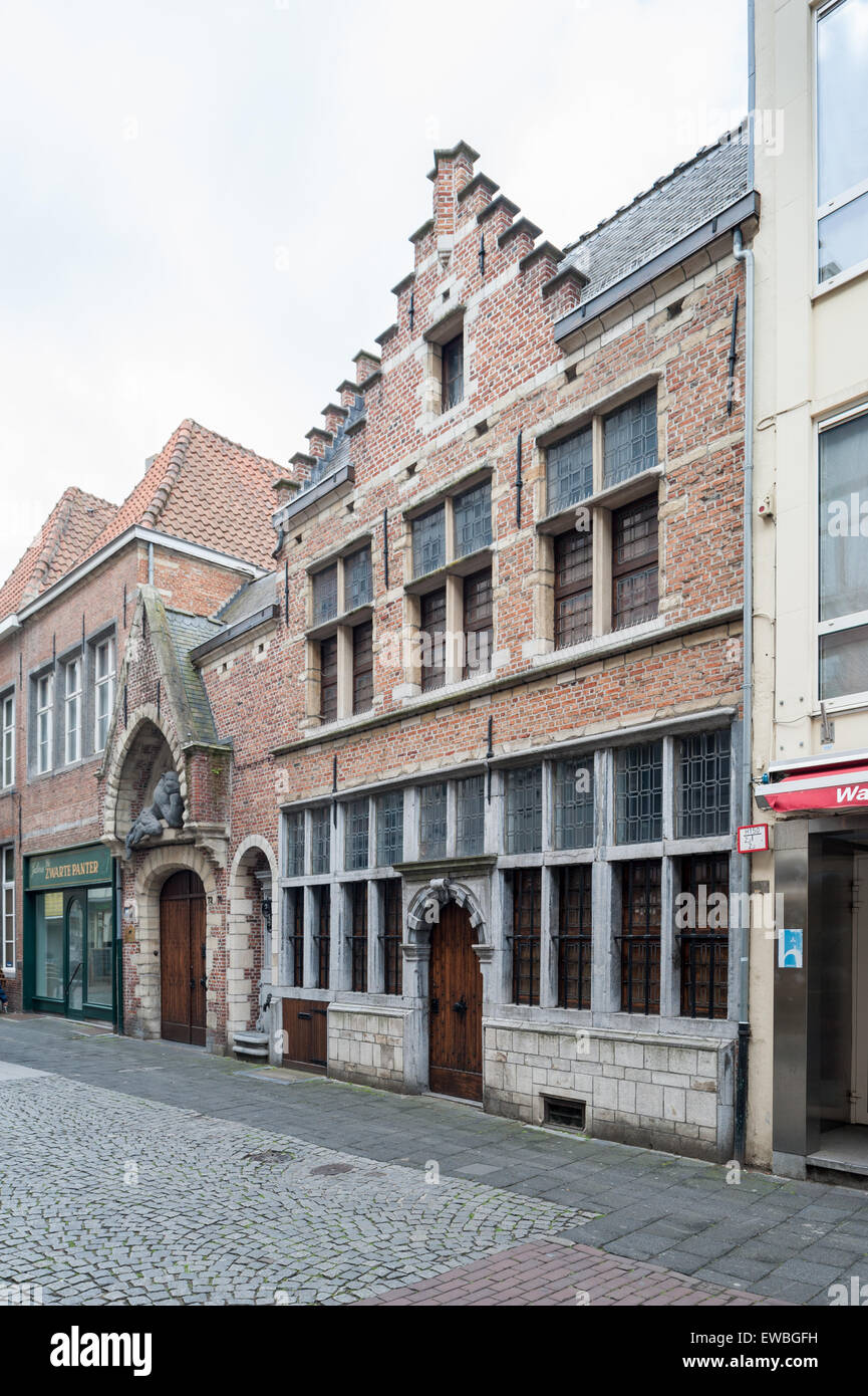 Belgium, Antwerp, Sint-Julianus gasthuis / gallerie de zwarte panter Stock Photo