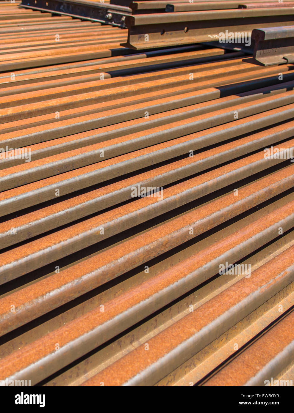 Pile of rails hi-res stock photography and images - Alamy