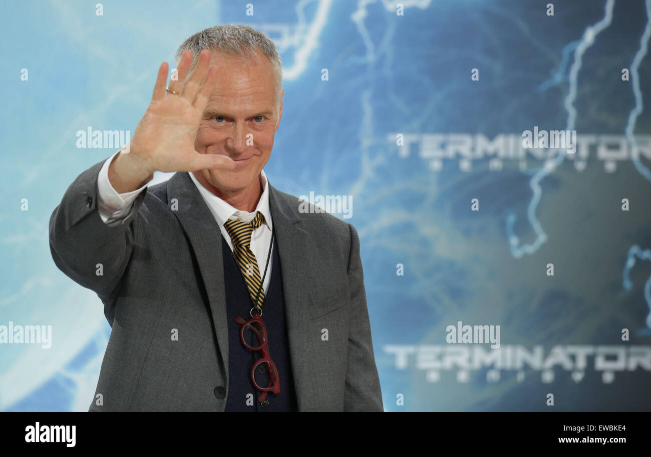 Berlin, Germany. 21st June, 2015. Director Alan Taylor arrives to the European premiere of the film 'Terminator Genisys' in Berlin, Germany, 21 June 2015. Photo: Joerg Carstensen/dpa/Alamy Live News Stock Photo