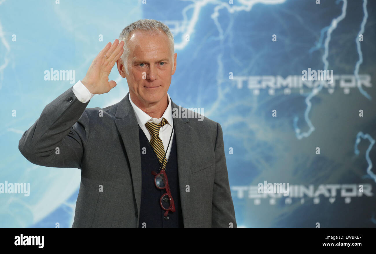 Berlin, Germany. 21st June, 2015. Director Alan Taylor arrives to the European premiere of the film 'Terminator Genisys' in Berlin, Germany, 21 June 2015. Photo: Joerg Carstensen/dpa/Alamy Live News Stock Photo