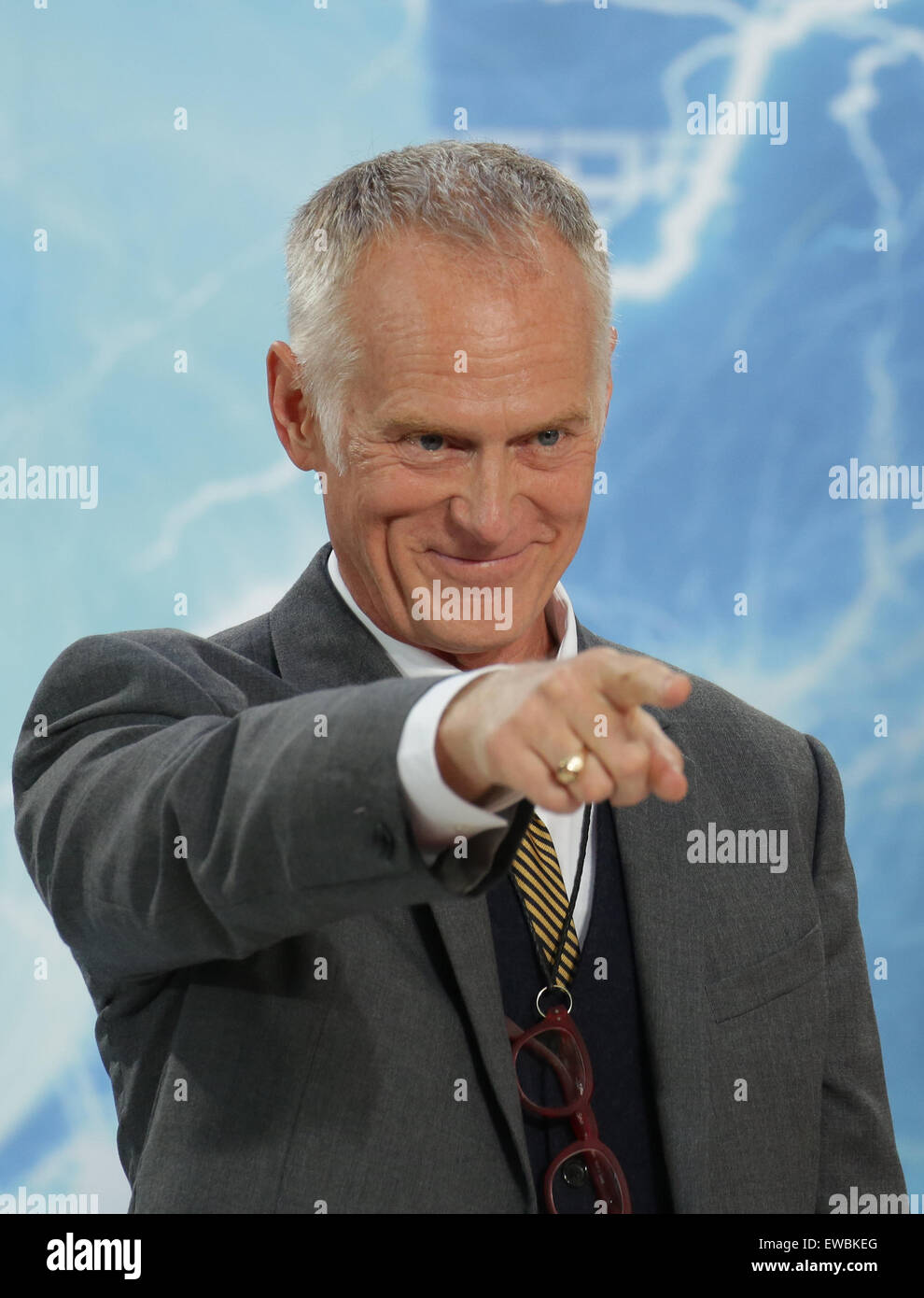 Berlin, Germany. 21st June, 2015. Director Alan Taylor arrives to the European premiere of the film 'Terminator Genisys' in Berlin, Germany, 21 June 2015. Photo: Joerg Carstensen/dpa/Alamy Live News Stock Photo