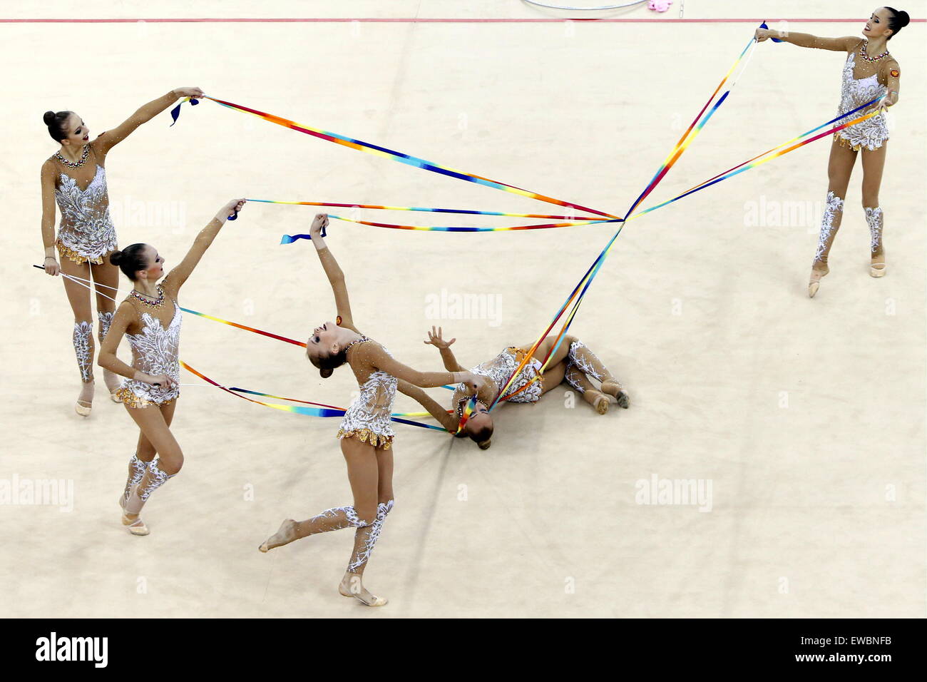 Baku, Azerbaijan. 21st June, 2015. Russia's Anastasia (Anastasiia Stock ...