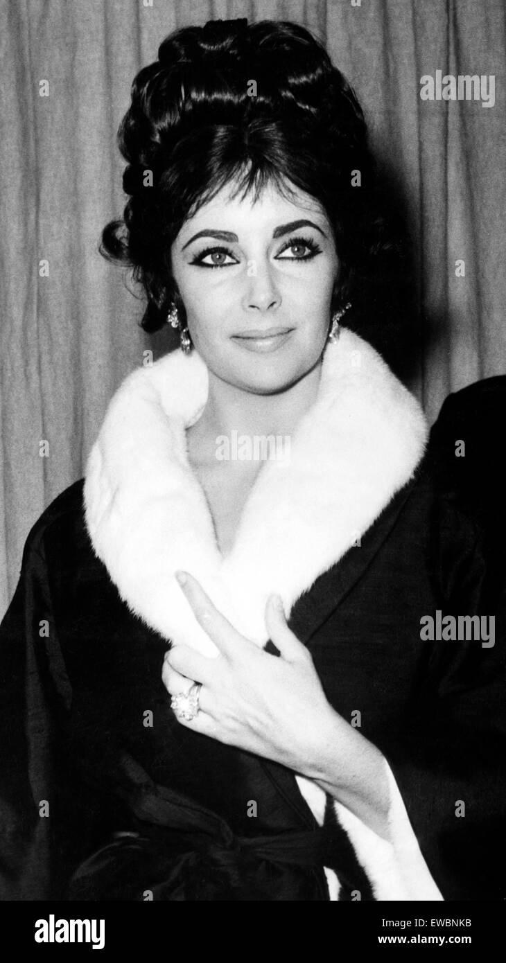 elizabeth taylor,1962 Stock Photo