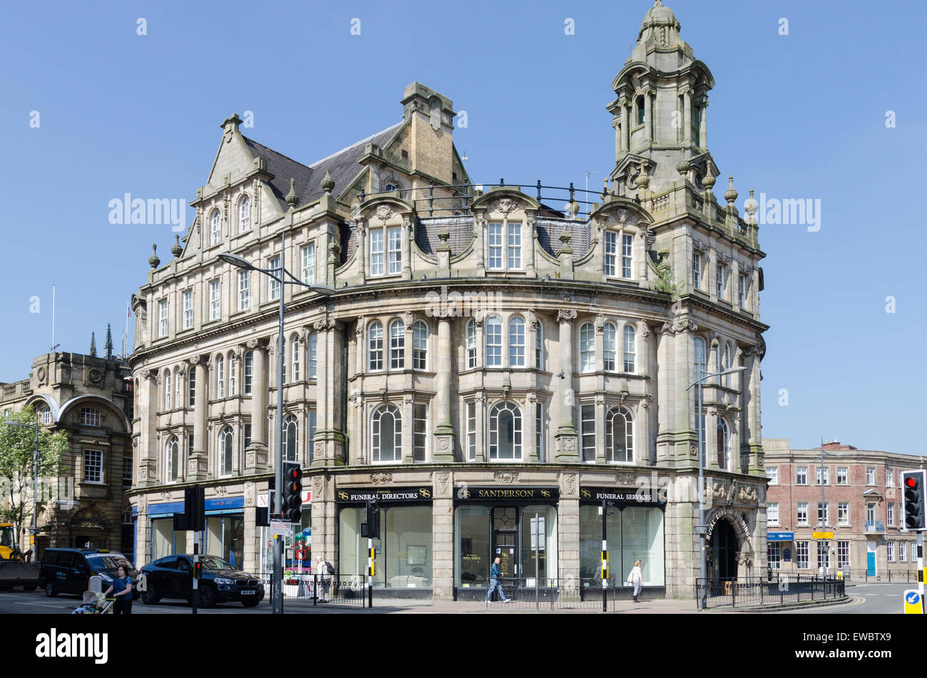 Royal London Buildings in Princes Square, Wolverhampton Stock Photo