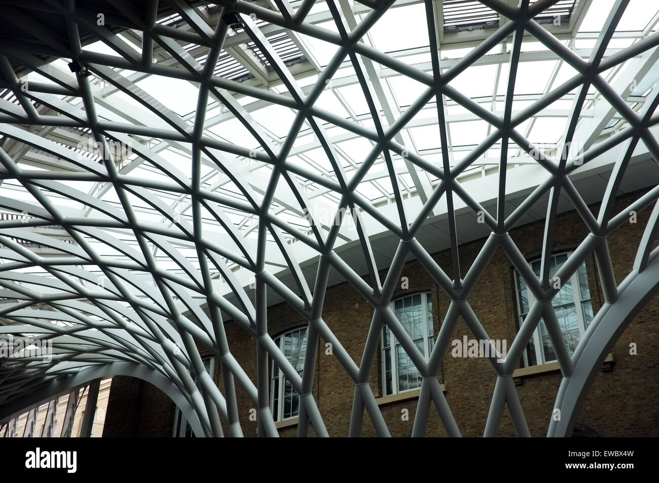 Ceiling of King's Cross Station Stock Photo - Alamy