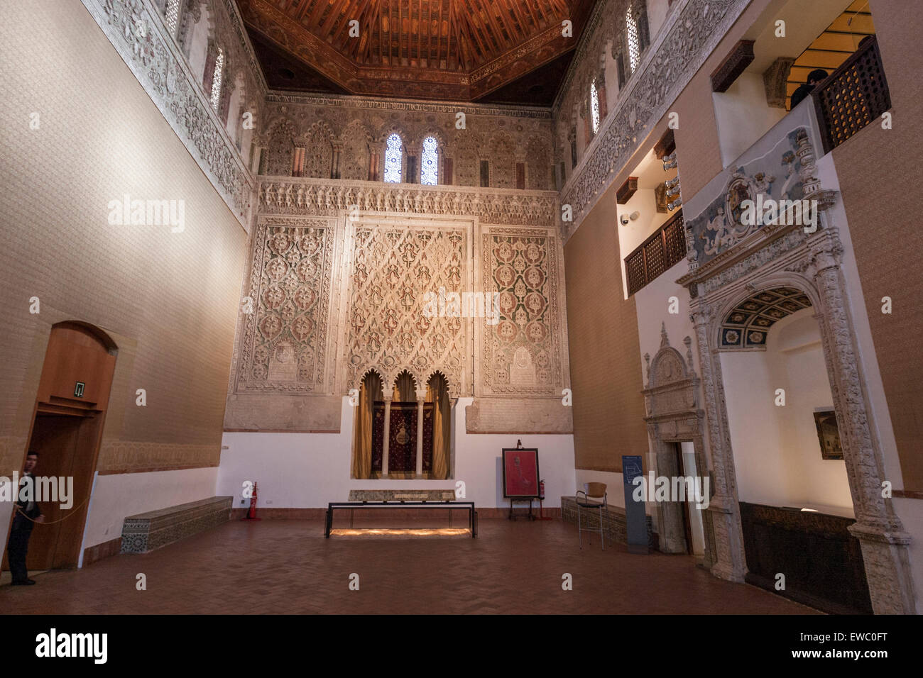 Synagogue of El Transito, Toledo Stock Photo