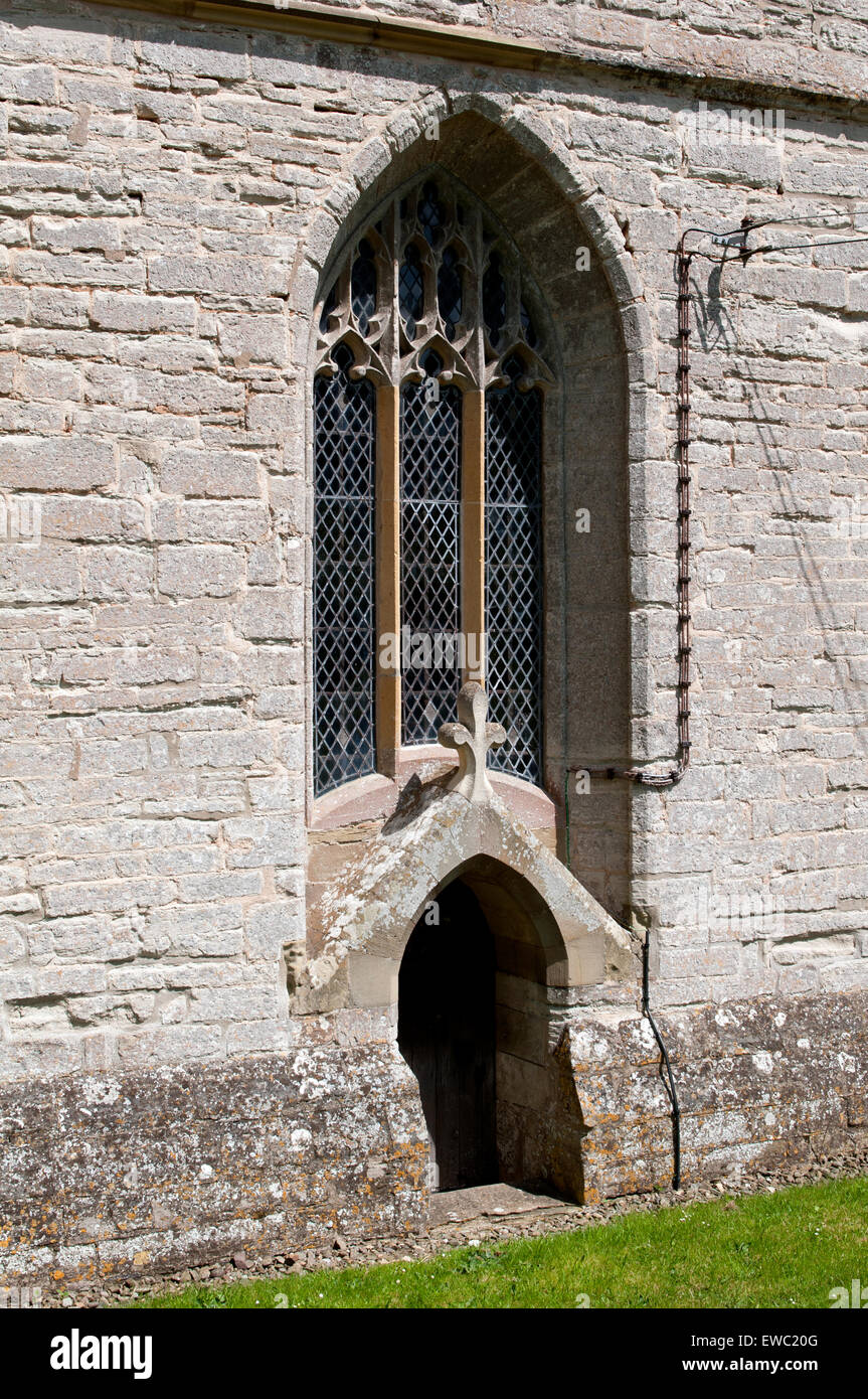 The West Door of St John the Baptist Church, Eldersfield