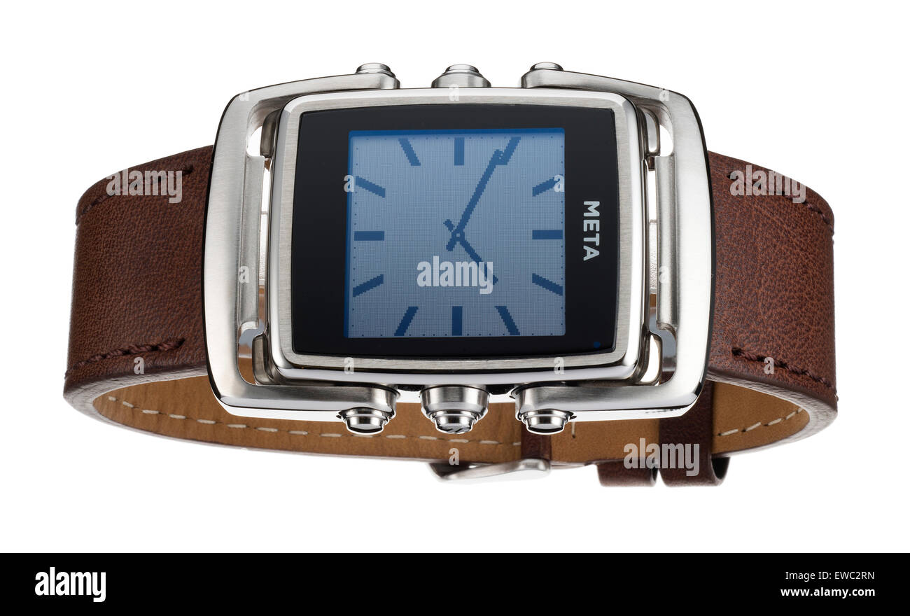 Meta M1 smartwatch Stock Photo