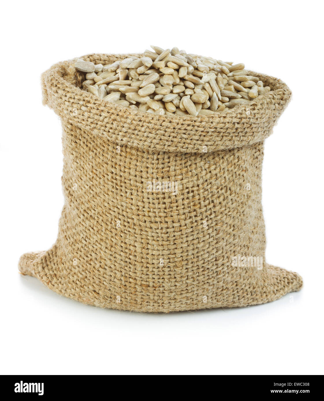 Sunflower seeds in small sack Stock Photo Alamy