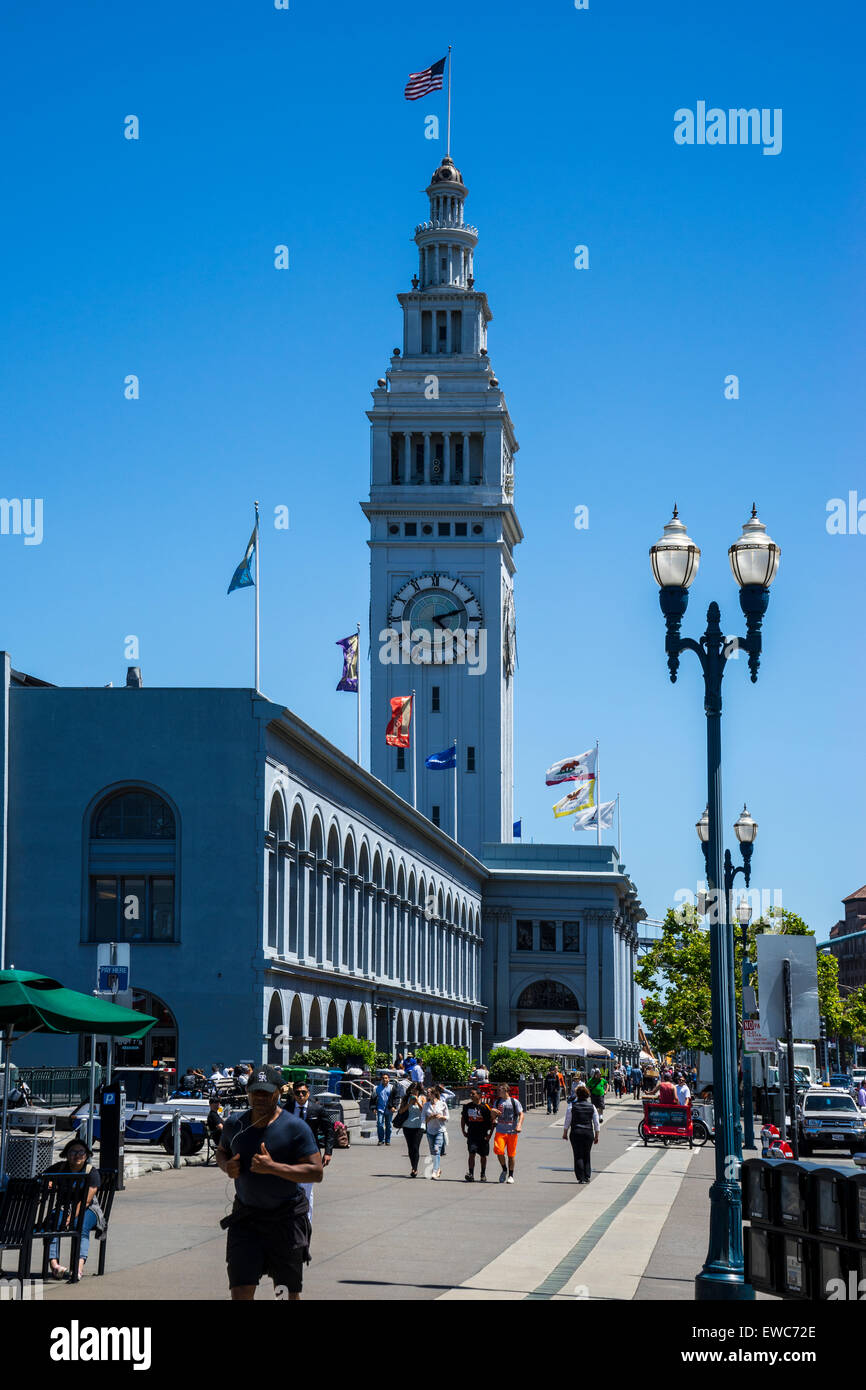 Ferry Building San Francisco California USA Stock Photo