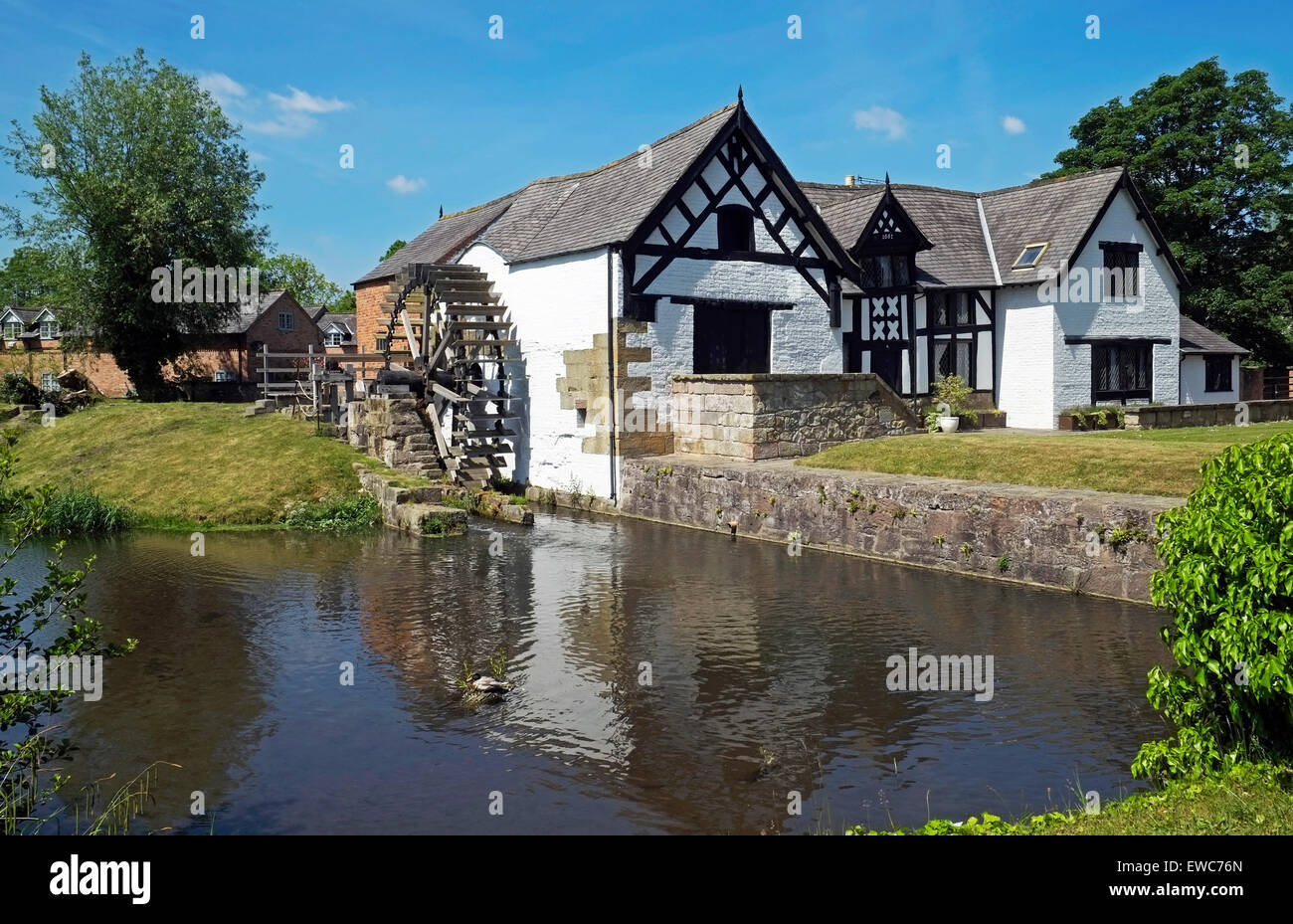 Marford Mill Rossett Wrexham North Wales UK United Kingdom Europe Stock Photo