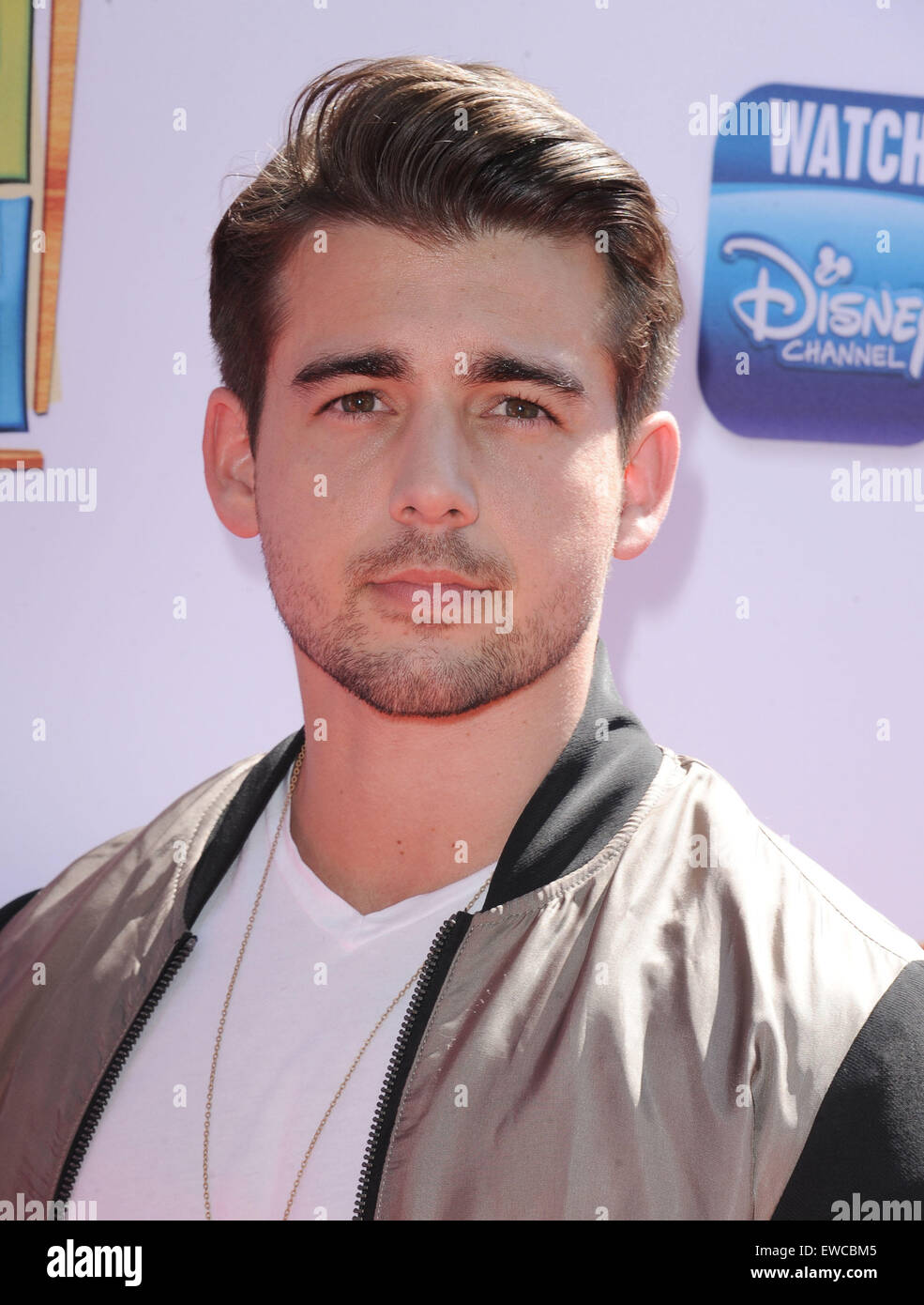 John Deluca at the Teen Beach 2 Premiere on the Disney Lot in