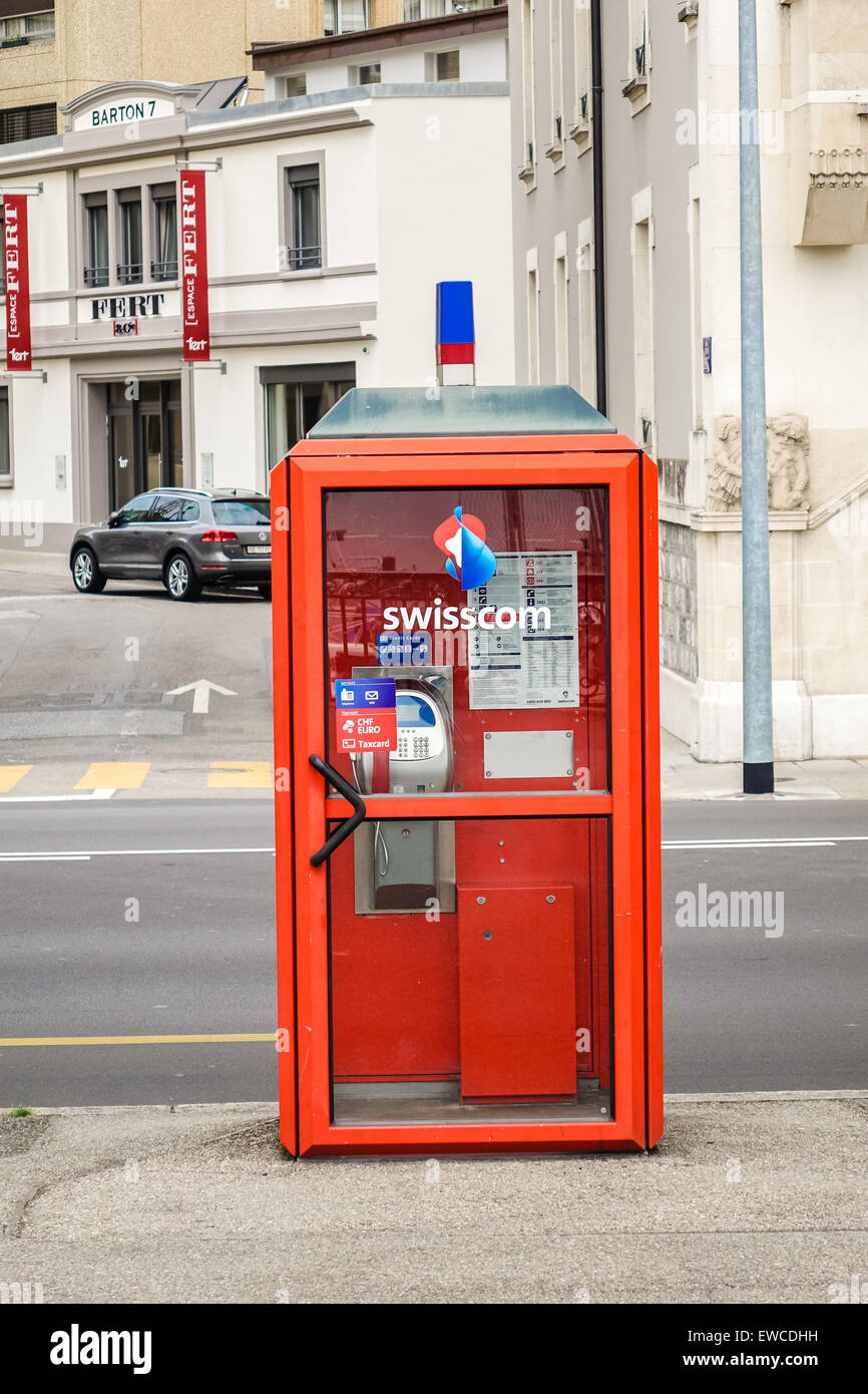 Swiss telephone box hires stock photography and images Alamy