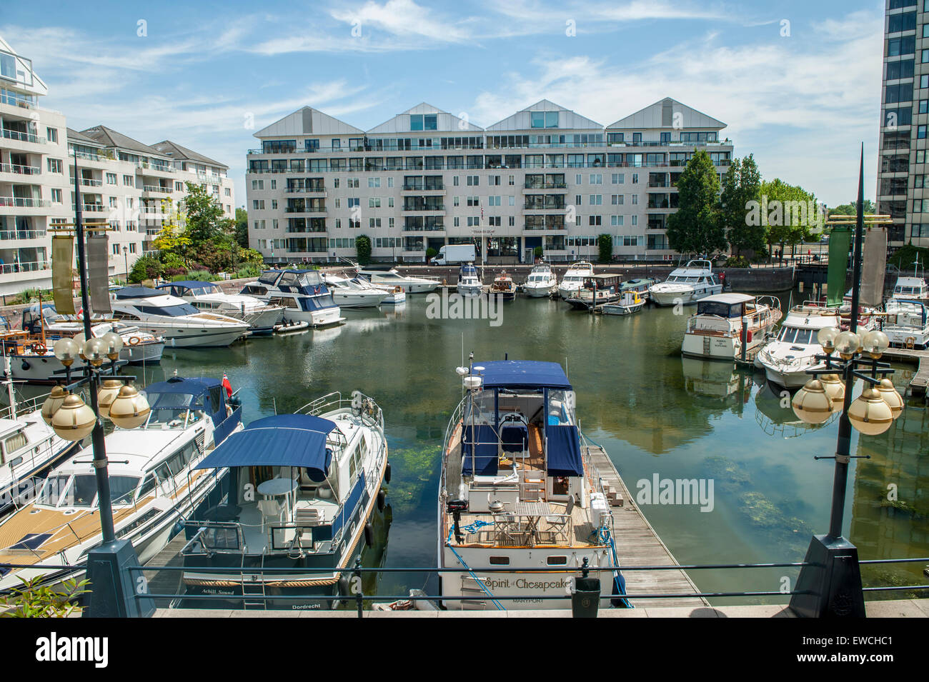 An alternative view of the Chelsea Haebour and Belvedere Building taken from the Penthouse suite