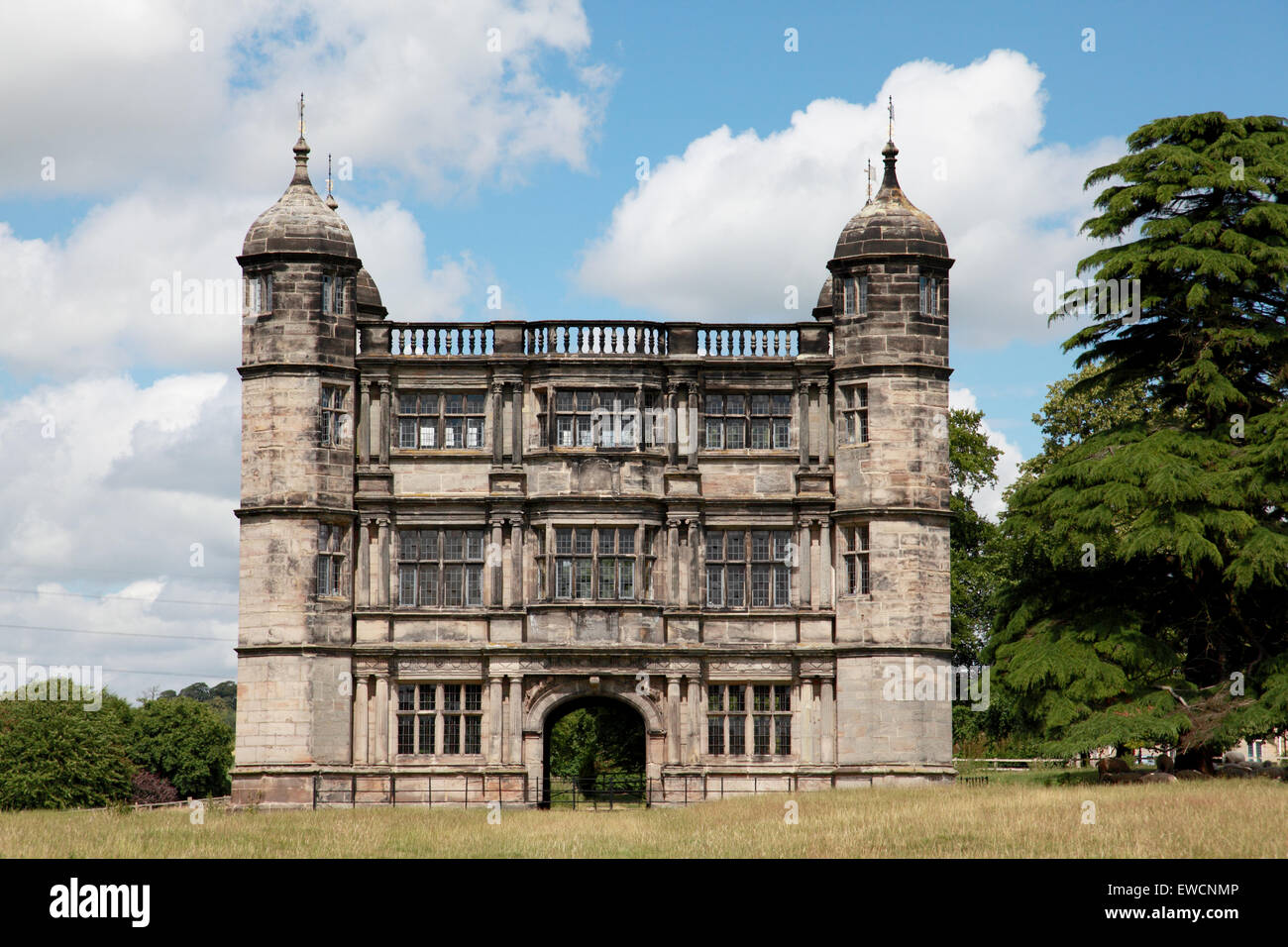 Tixall gatehouse in Staffordshire, built about 1580 and now owned by