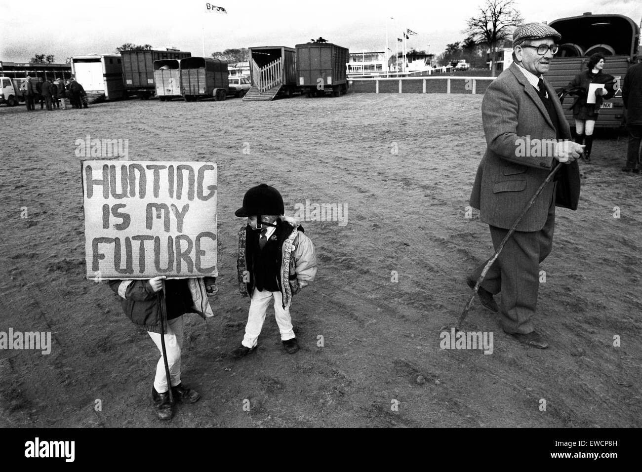 Hunting Rallies Pro Fox Hunting Rally at Stoneleigh Park exhibition center Warwickshire ...