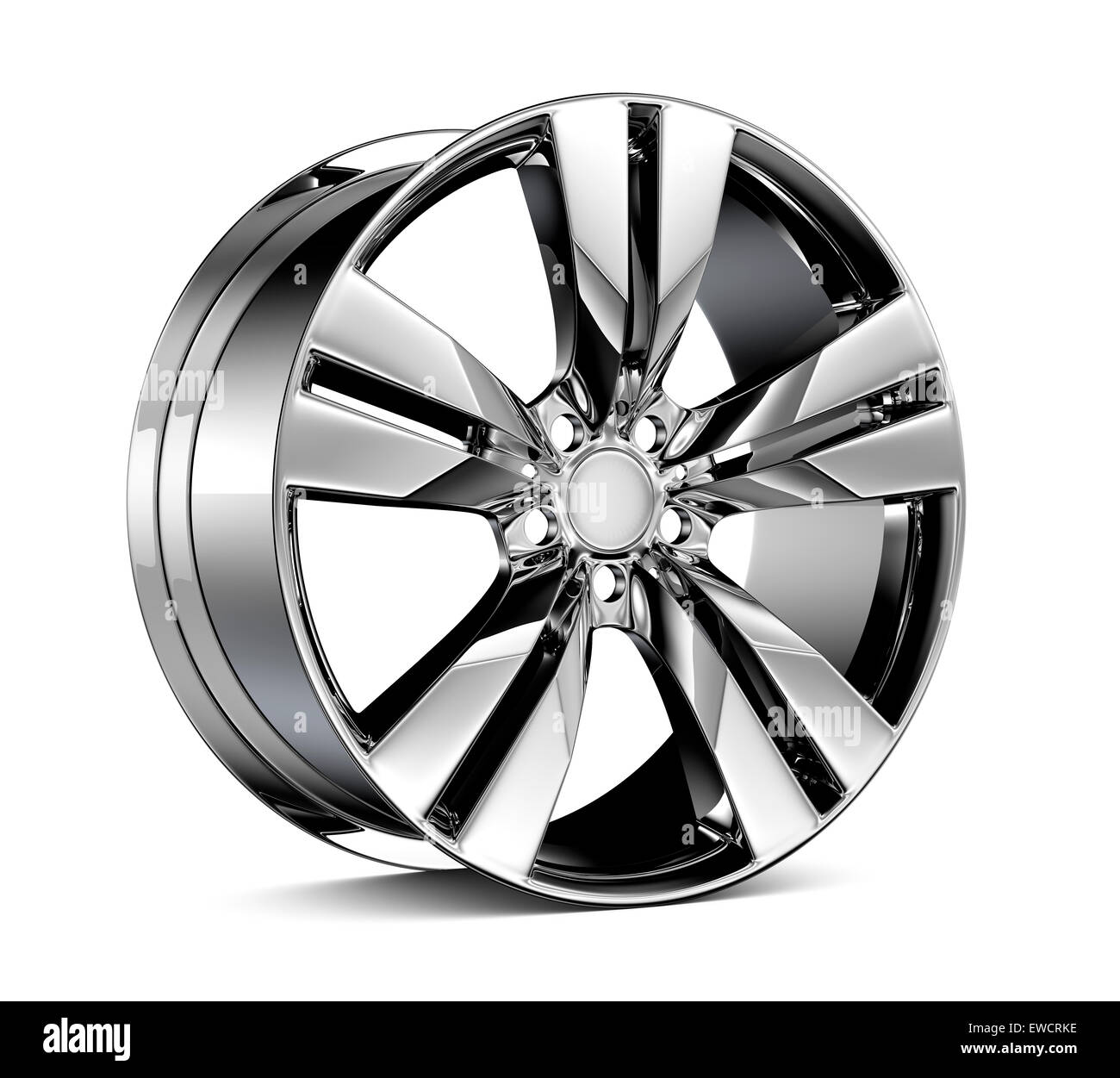 Silver alloy wheel hi-res stock photography and images - Alamy