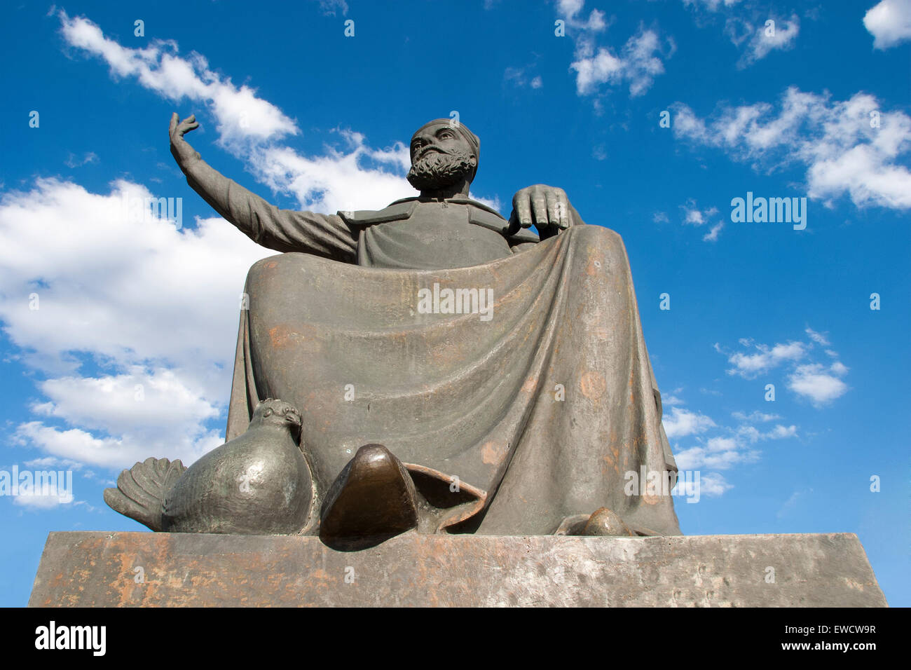 Statue of Haci Bektas Veli, Nevsehir, Turkey Stock Photo Alamy
