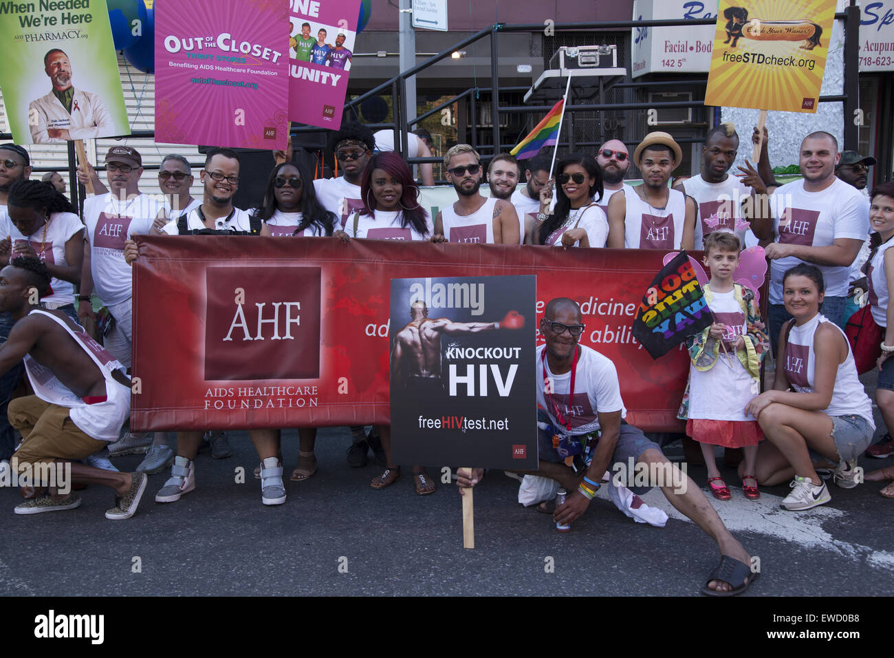 Hiv parade hi-res stock photography and images - Alamy