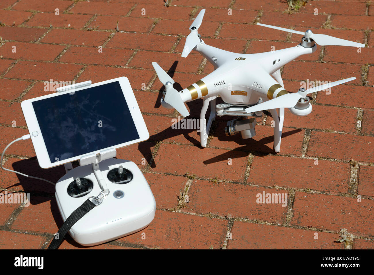 DJI Phantom 3 Professional RC quadcopter drone Stock Photo - Alamy