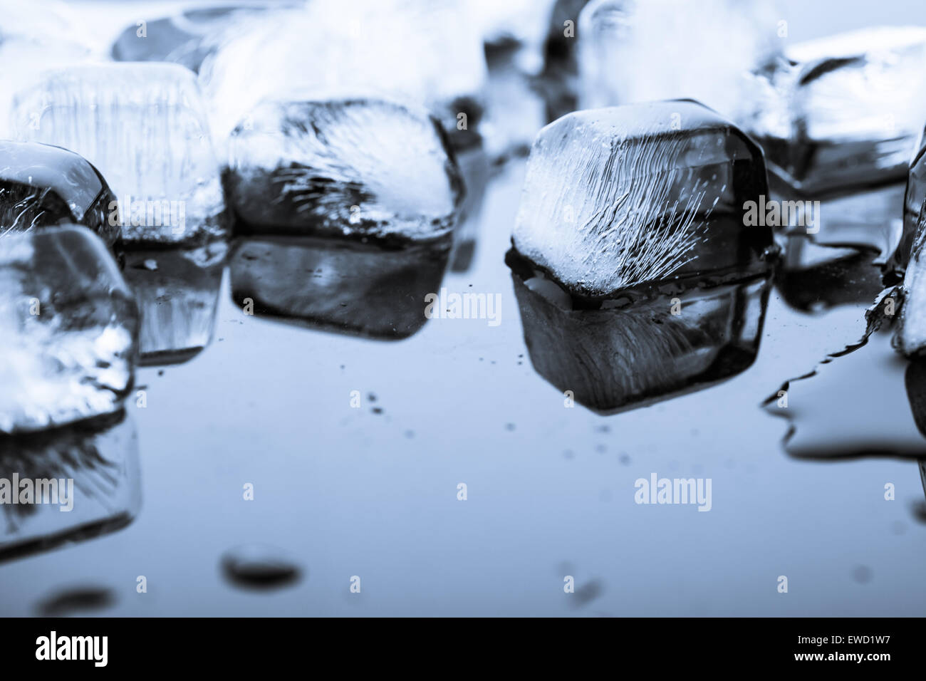 ice on black background Stock Photo - Alamy