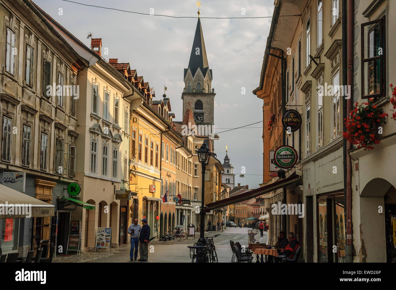 Kranj old town. Slovenia Stock Photo Alamy