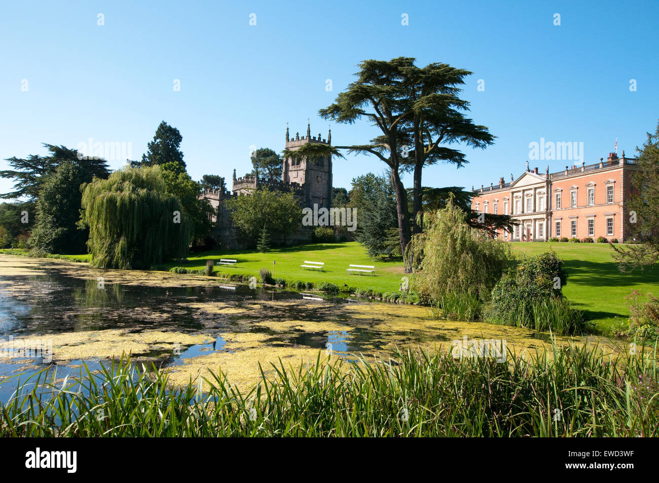 Staunton Harold Hall in Leicestershire, England UK Stock Photo Alamy
