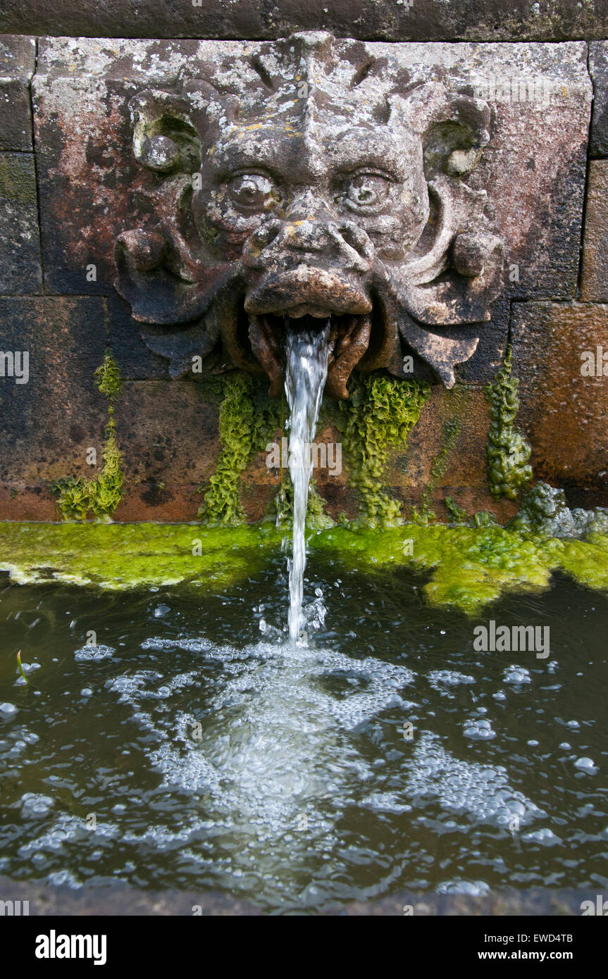 A fountain in the grounds of Thoresby Park, Ollerton Nottinghamshire