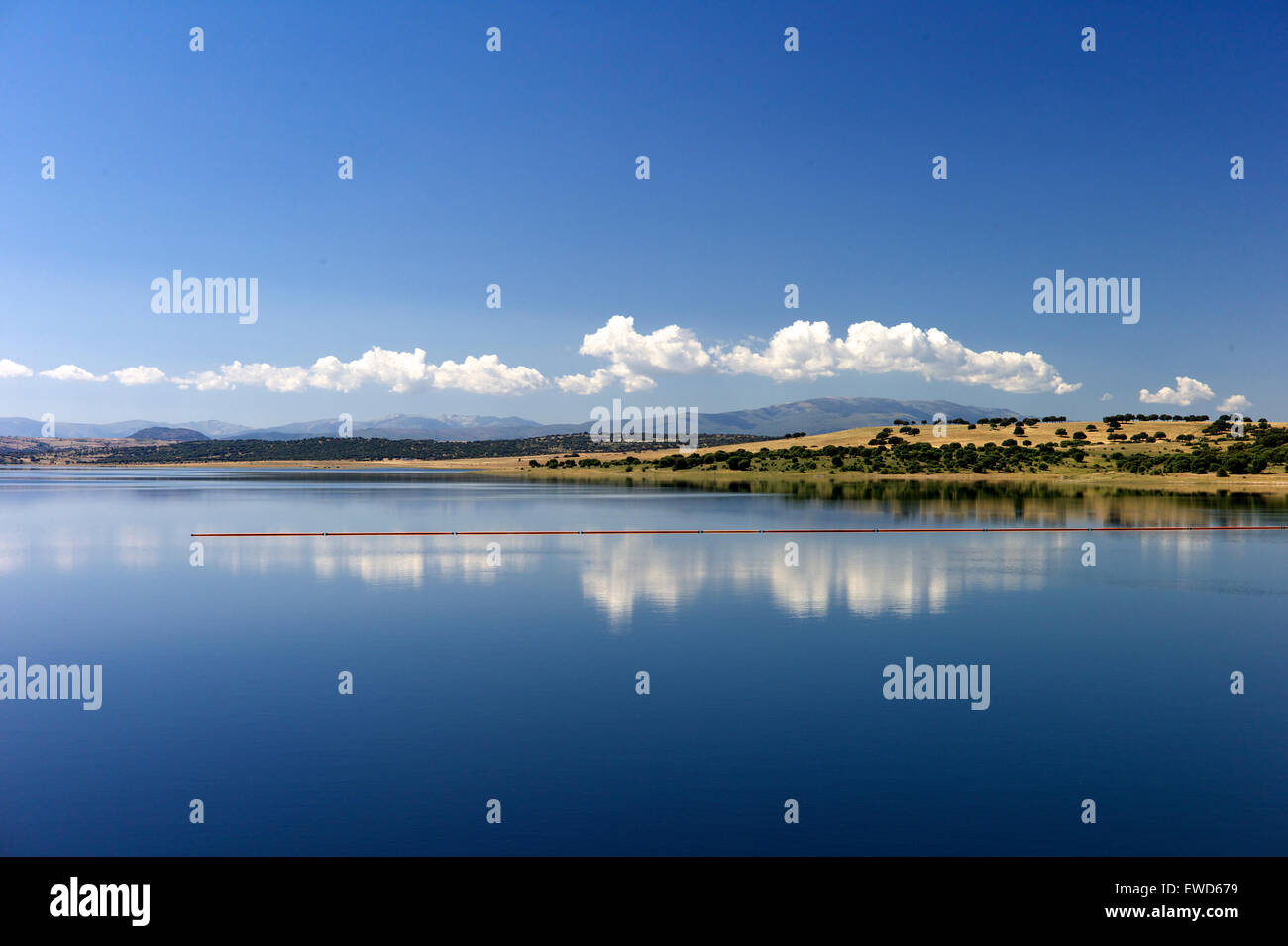 Santa Teresa reservoir, Castilla y Leon, Spain Stock Photo