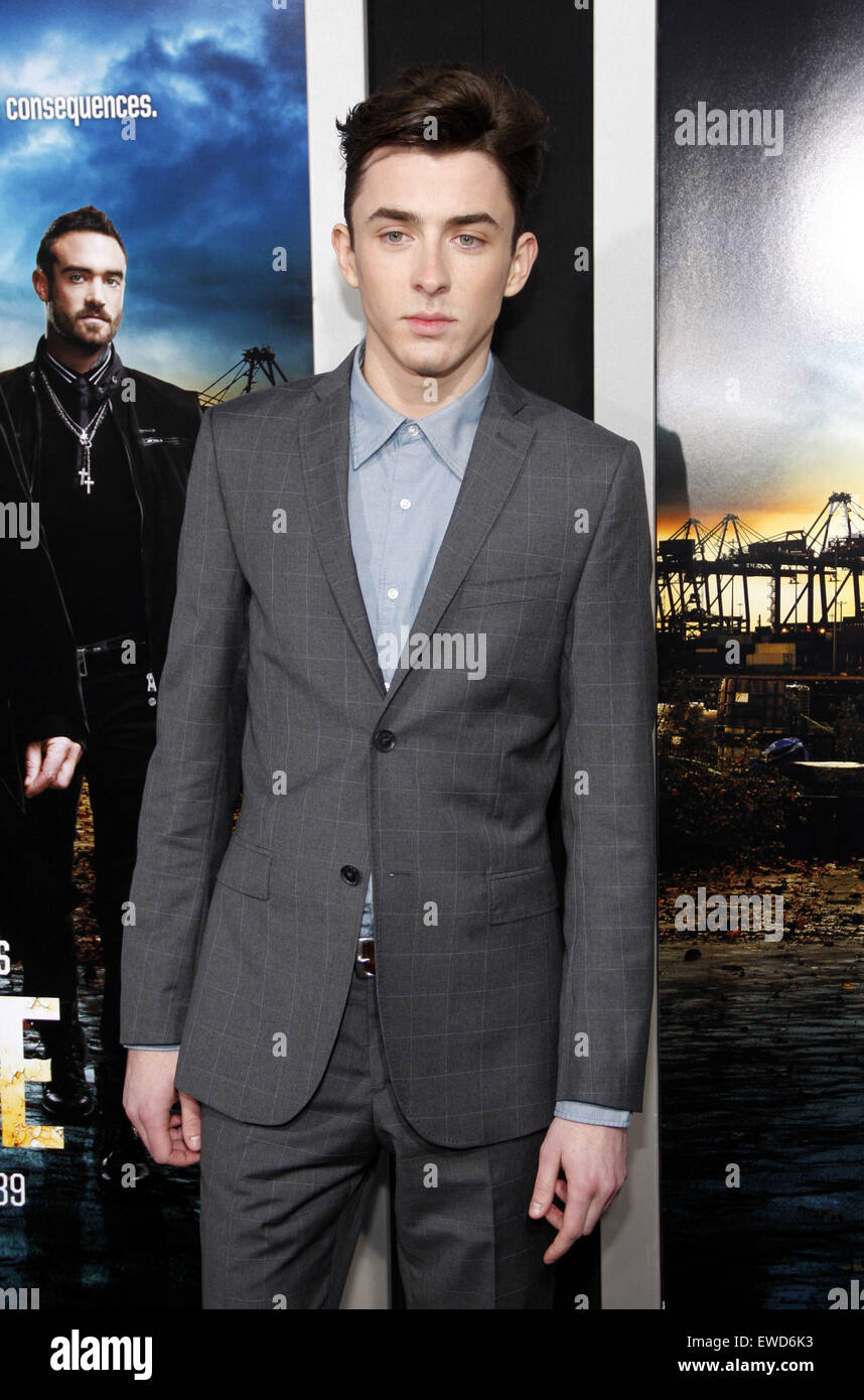 Matthew Beard at the Los Angeles premiere of "Rogue" held at the