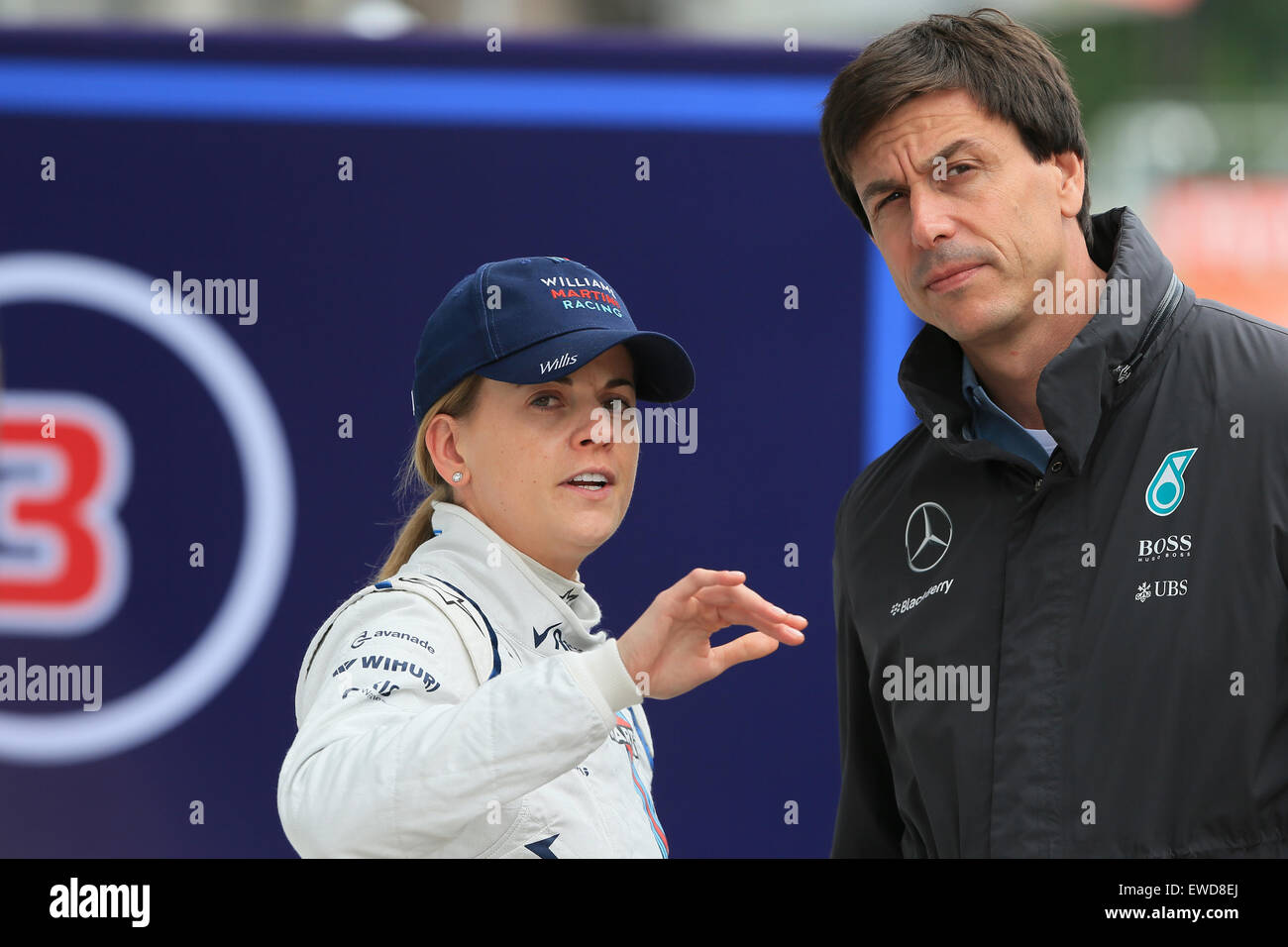 Her Husband Toto Wolff Hi Res Stock Photography And Images Alamy