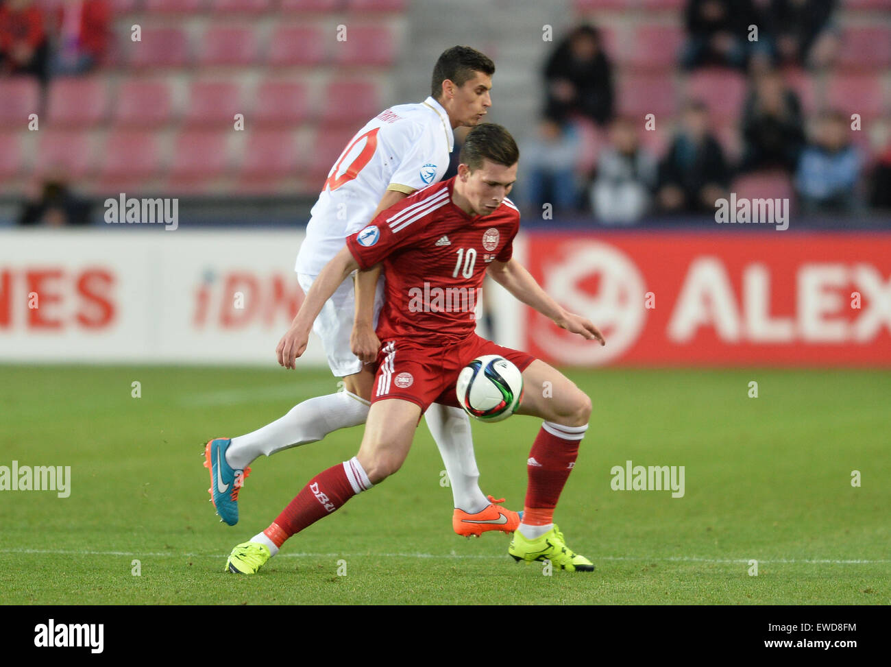 BUDAPEST, HUNGARY - MARCH 6: Lazar Cirkovic of Kisvarda Master