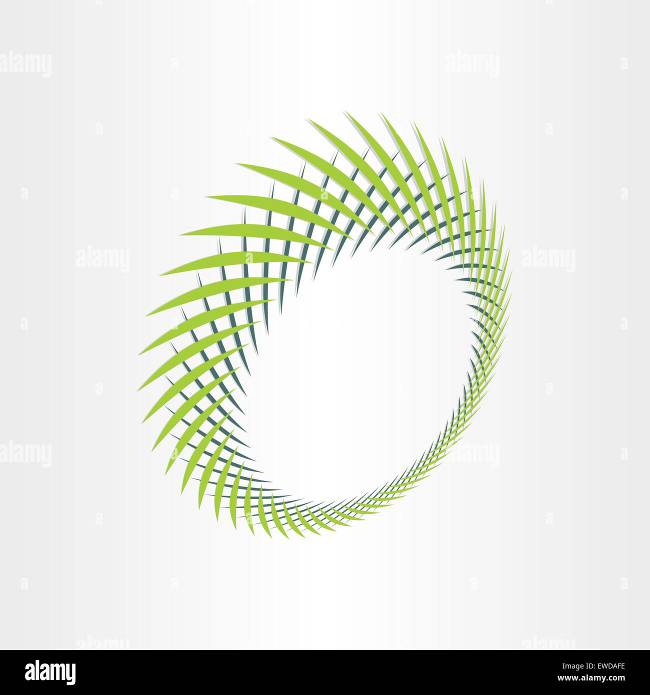 abstract green background design with green leafs Stock Vector Image ...