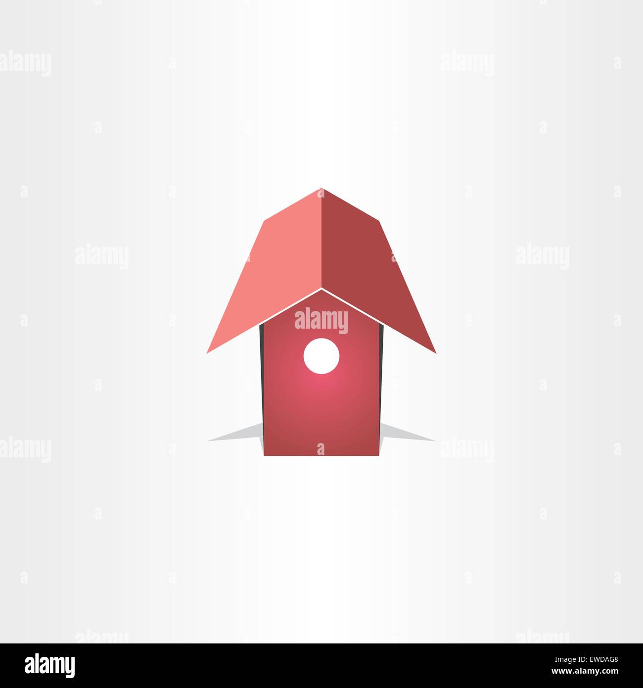 bird house vector symbol design Stock Vector