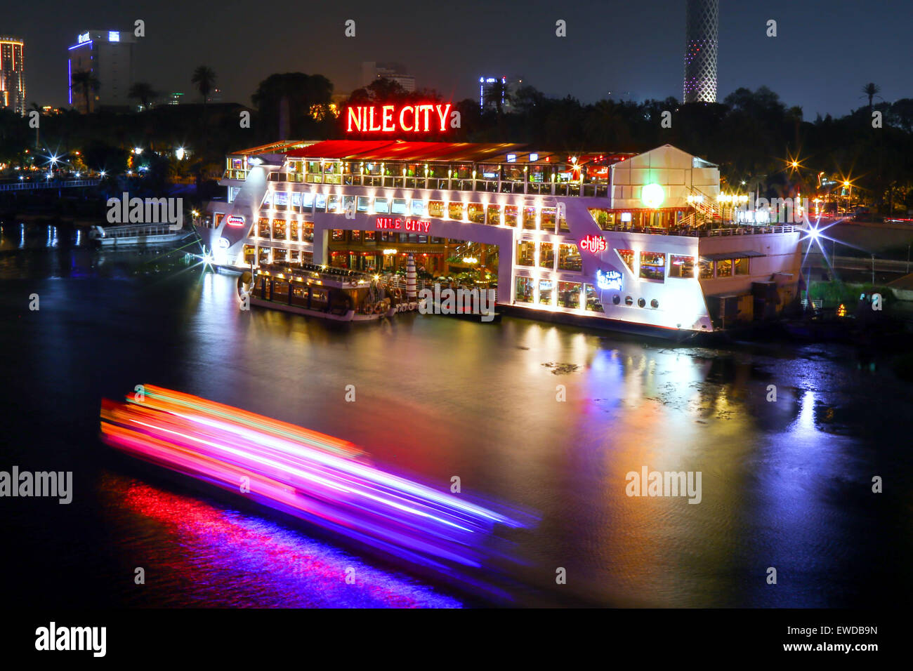 Nile City. Stock Photo