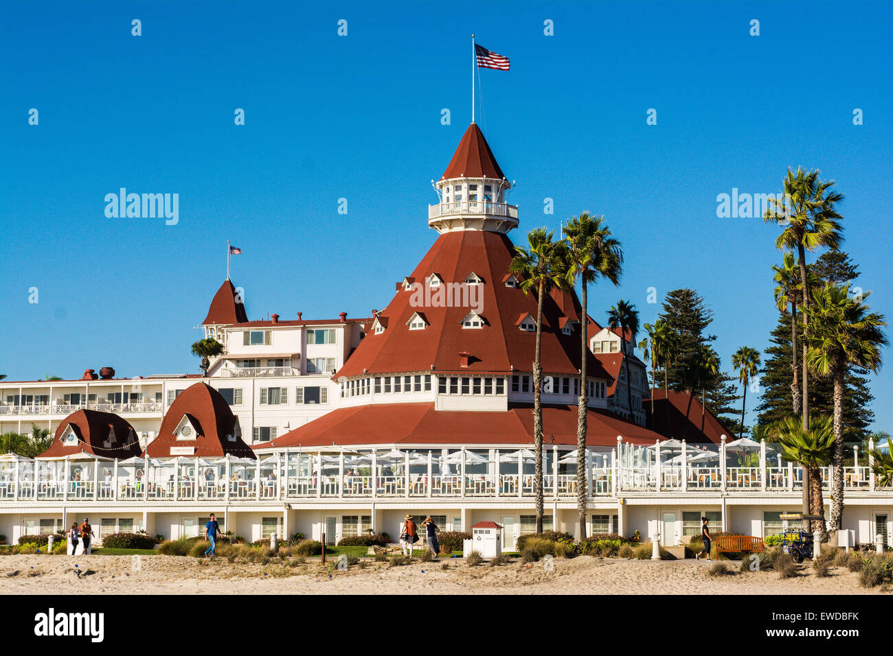 Hotel del Coronado, San Diego, California, USA Stock Photo