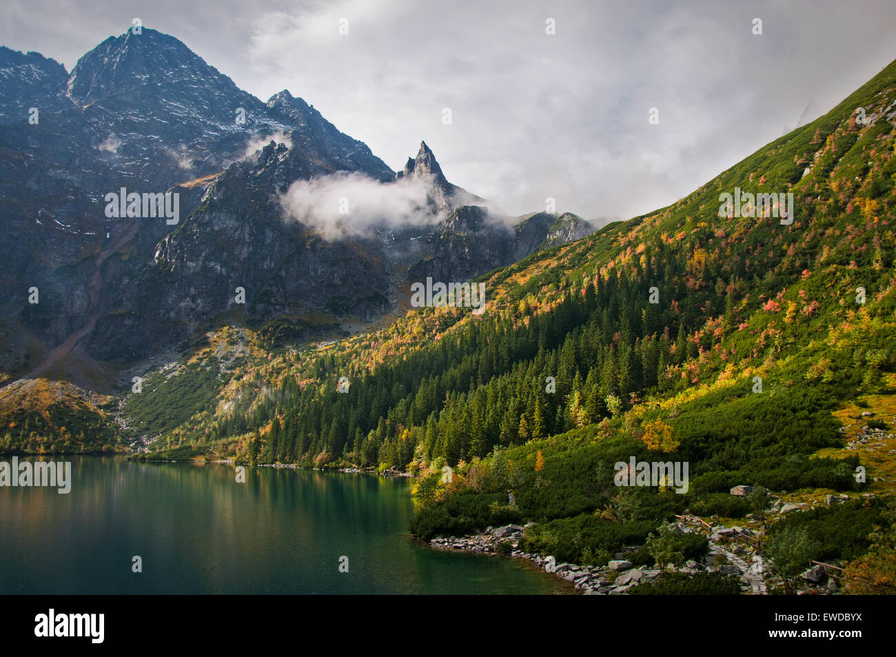 Lake "Sea Eye Stock Photo Alamy