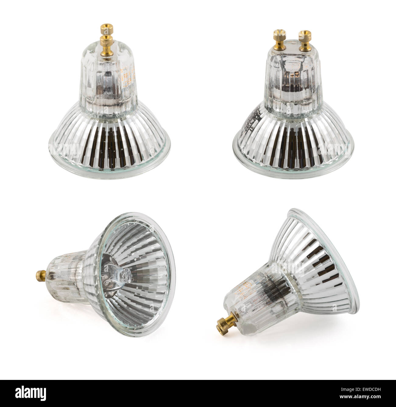 Halogen lamp isolated Stock Photo Alamy